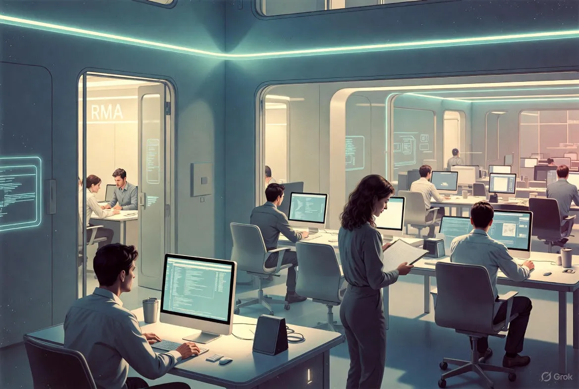 RMA Busy Office